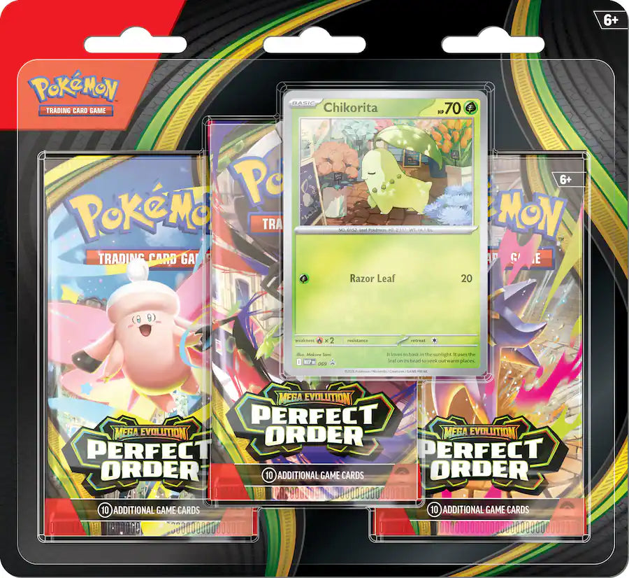 Pokémon TCG: Mega Evolution Perfect Order 3-Pack