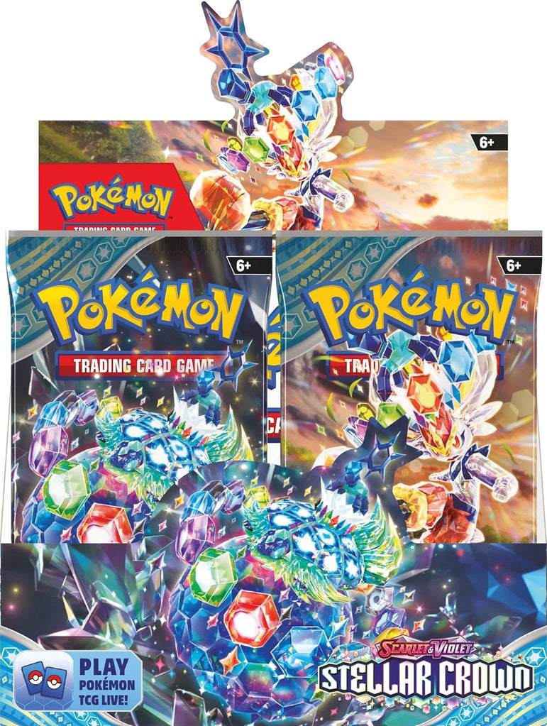 Pokémon TCG: Scarlet & Violet—Stellar Crown Booster Box (SV07) — 36 Packs