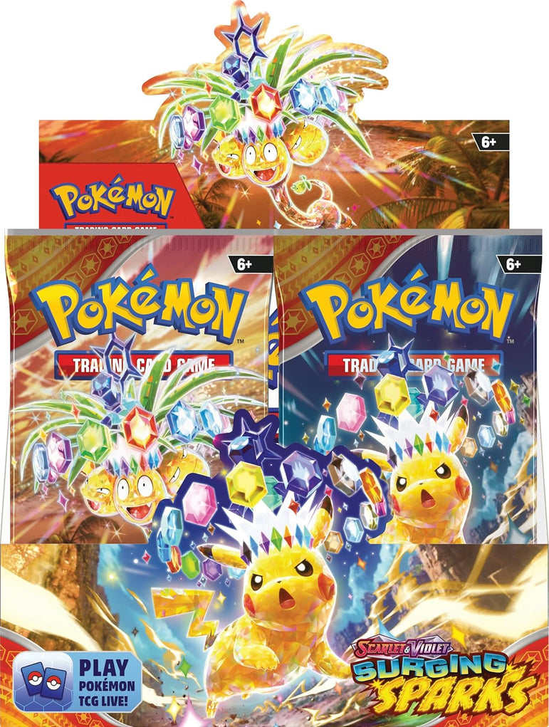 Pokémon TCG: Surging Sparks Booster Box (SV08) — 36 Packs