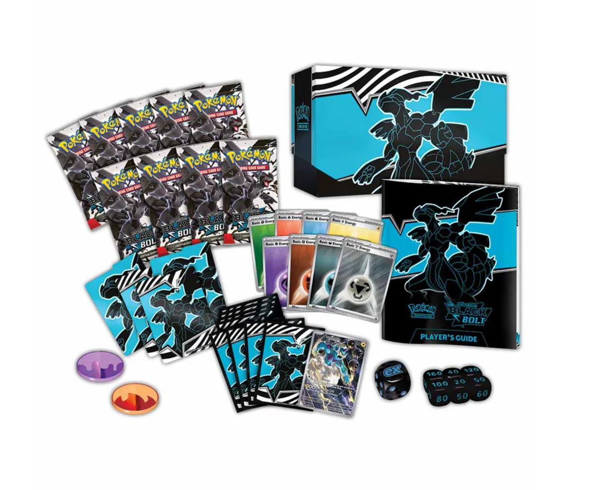 Pokémon TCG: Scarlet & Violet—Black Bolt Elite Trainer Box (SV10.5)