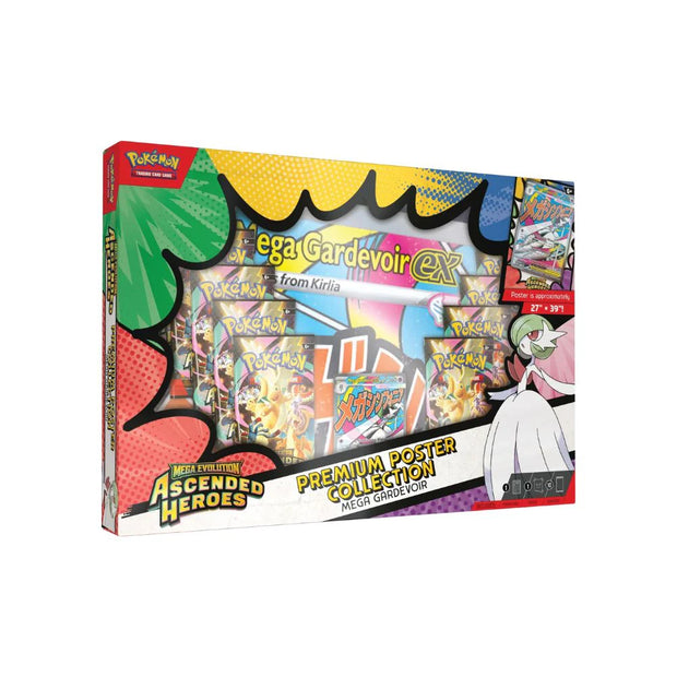 Pokemon Mega Evolution Ascended Heroes Premium Poster Collection Gardevoir