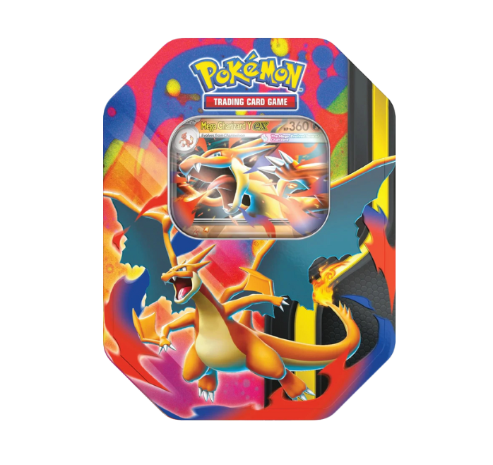 Pokémon TCG: Mega Charizard ex Tin (X or Y)