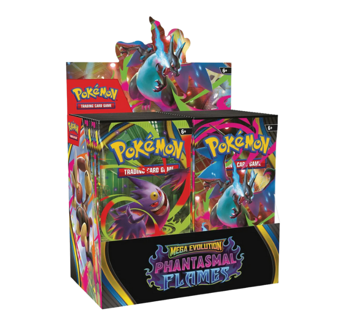 Pokémon TCG: Mega Evolution—Phantasmal Flames Booster Box (36 Packs)