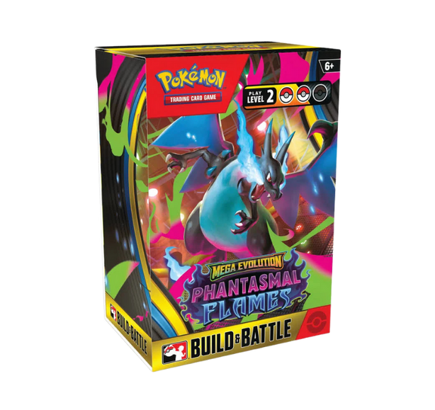 Pokémon TCG: Mega Evolution—Phantasmal Flames Build & Battle Box