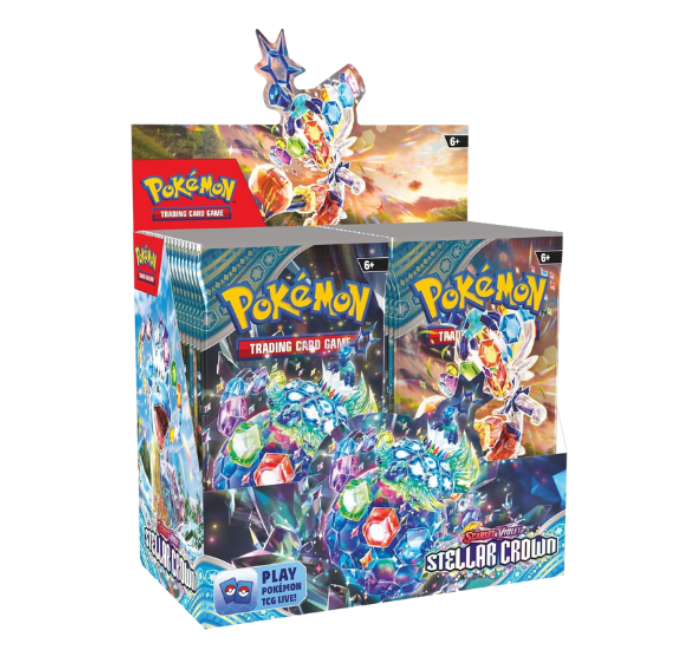 Pokémon TCG: Scarlet & Violet—Stellar Crown Booster Box (SV07) — 36 Packs