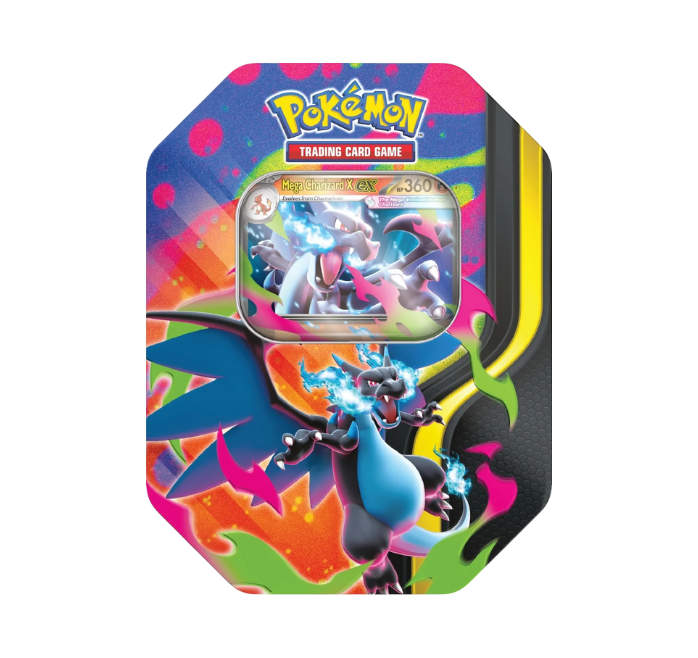 Pokémon TCG: Mega Charizard ex Tin (X or Y)
