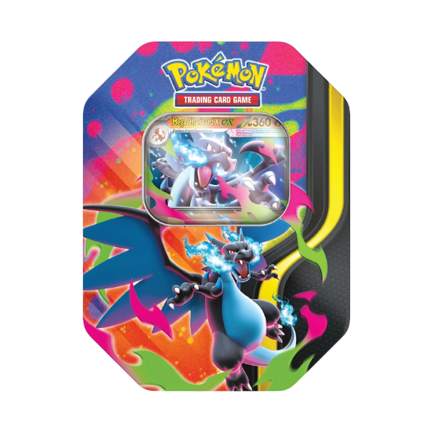 Pokémon TCG: Mega Charizard ex Tin (X or Y)
