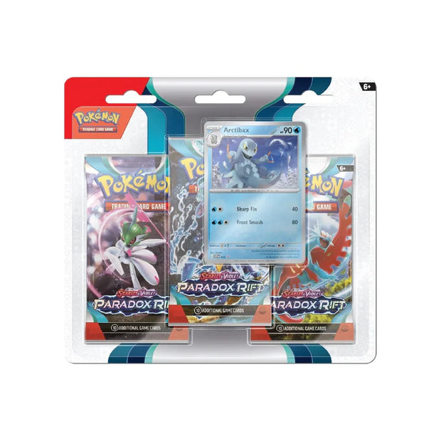 Pokémon TCG: Scarlet & Violet—Paradox Rift 3-Pack Blister (Cetitan / Arctibax)