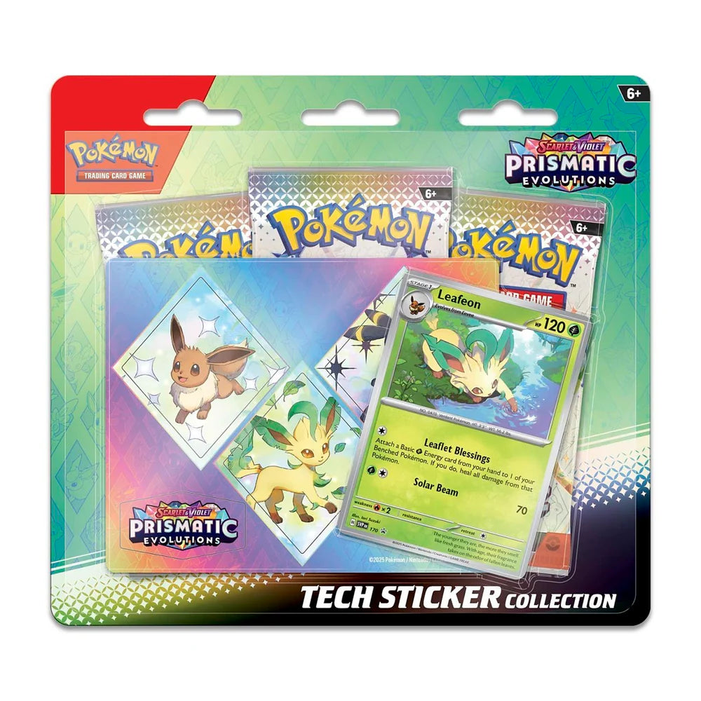 Pokémon TCG: Scarlet & Violet—Prismatic Evolutions Tech Sticker Collection