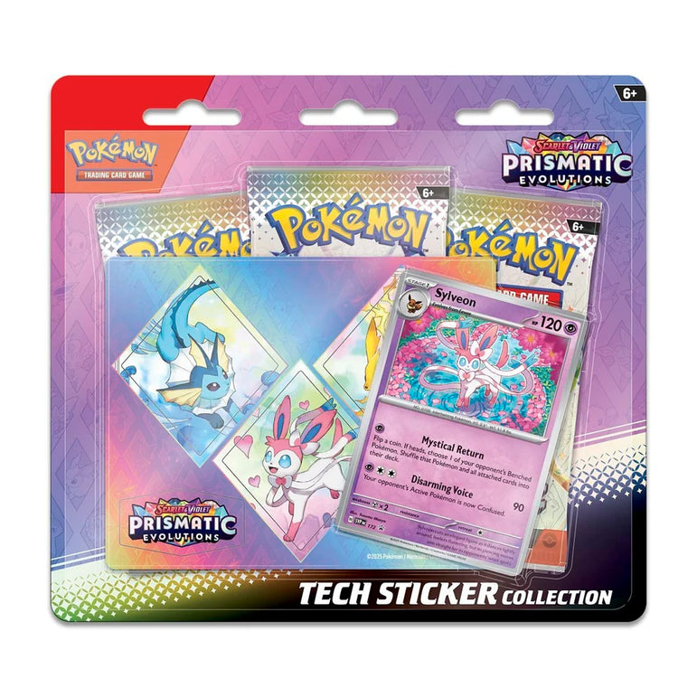 Pokémon TCG: Scarlet & Violet—Prismatic Evolutions Tech Sticker Collection