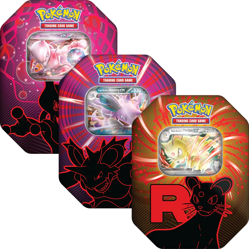 Pokémon TCG: Team Rocket Tin