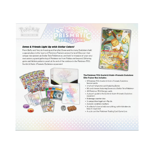 Pokémon TCG: Scarlet & Violet—Prismatic Evolutions Elite Trainer Box