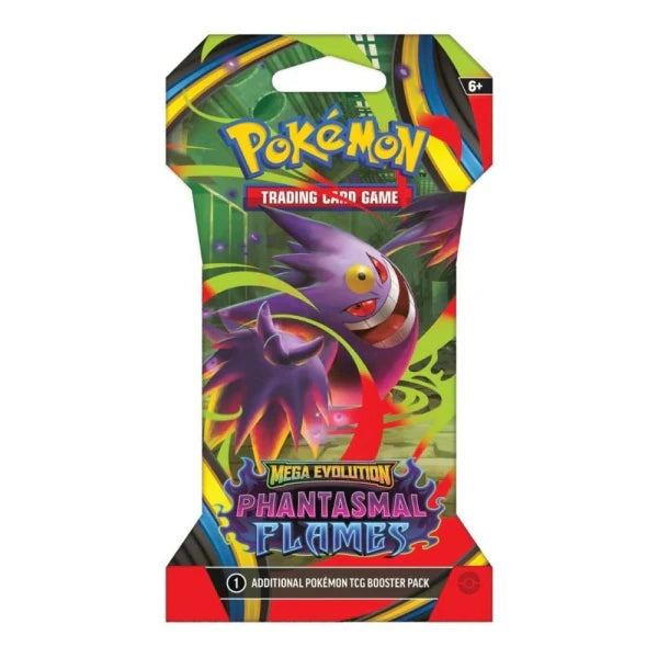 Pokémon TCG: Mega Evolution—Phantasmal Flames Sleeved Booster Pack