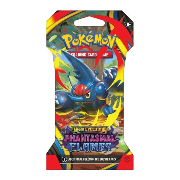 Pokémon TCG: Mega Evolution—Phantasmal Flames Sleeved Booster Pack