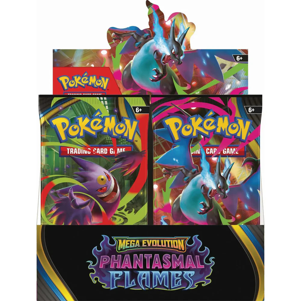 Pokémon TCG: Mega Evolution—Phantasmal Flames Booster Box (36 Packs)